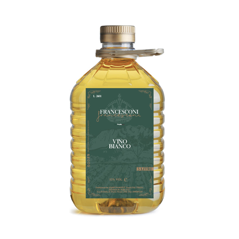5 Litri Vino Bianco (da tavola)